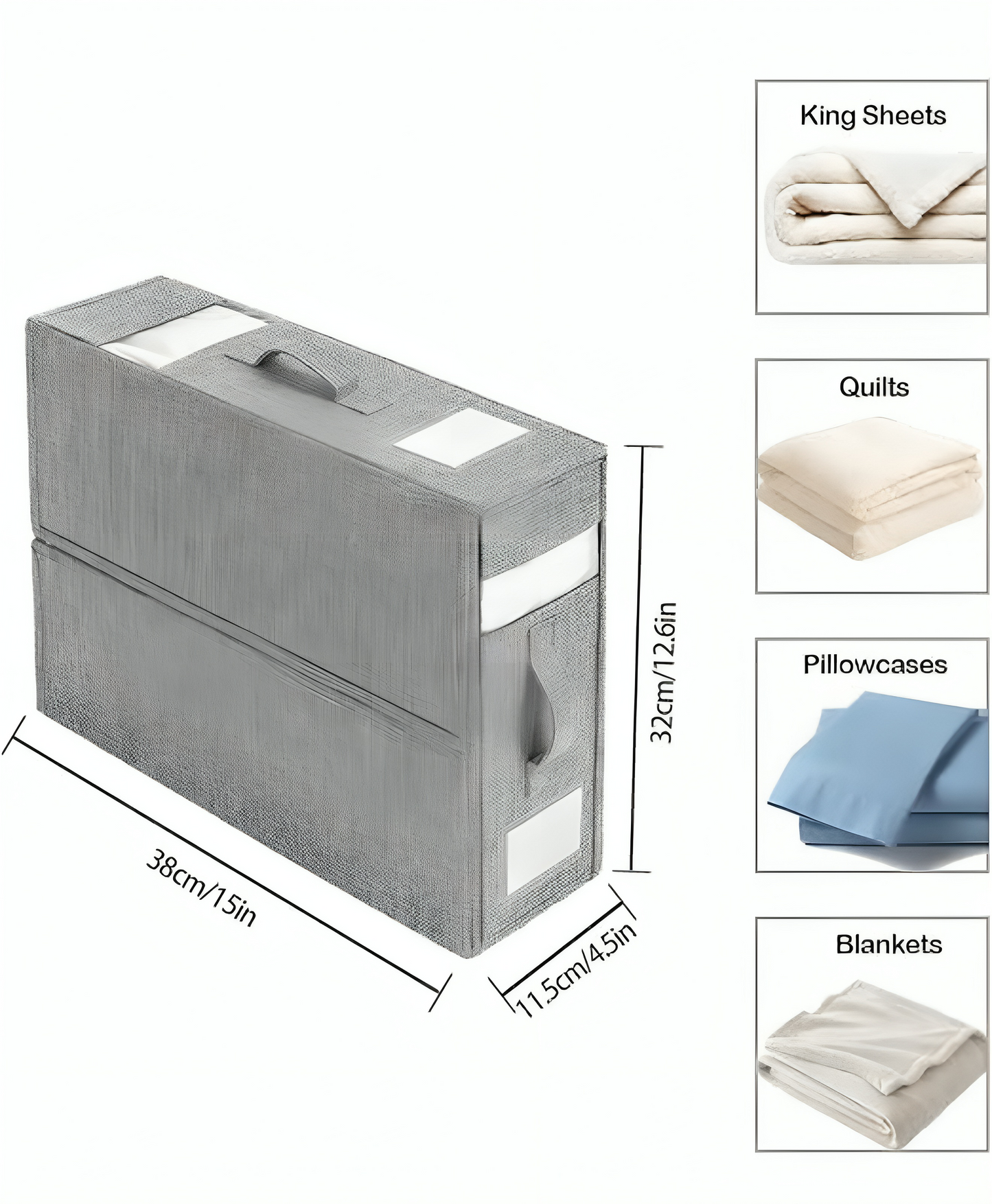 Foldable Bedsheet Organizer