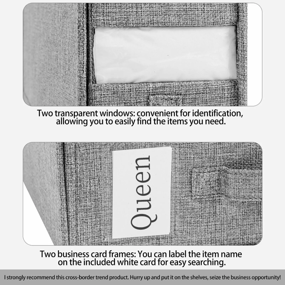 Foldable Bedsheet Organizer