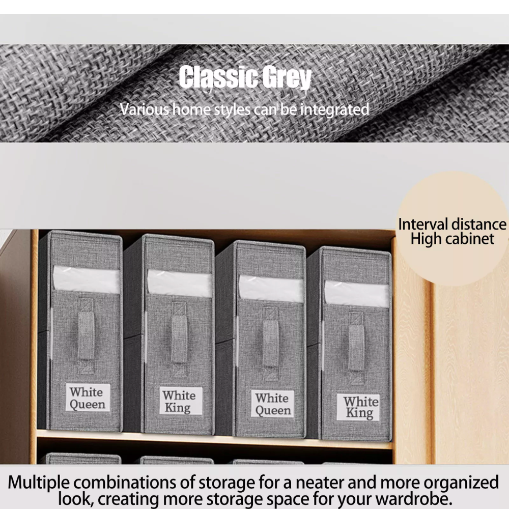 Foldable Bedsheet Organizer